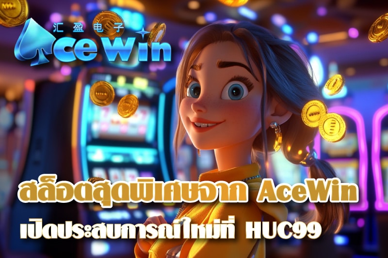 เปิดประสบการณ์ใหม่กับเกมสล็อตสุดพิเศษจาก AceWin ที่ HUC99